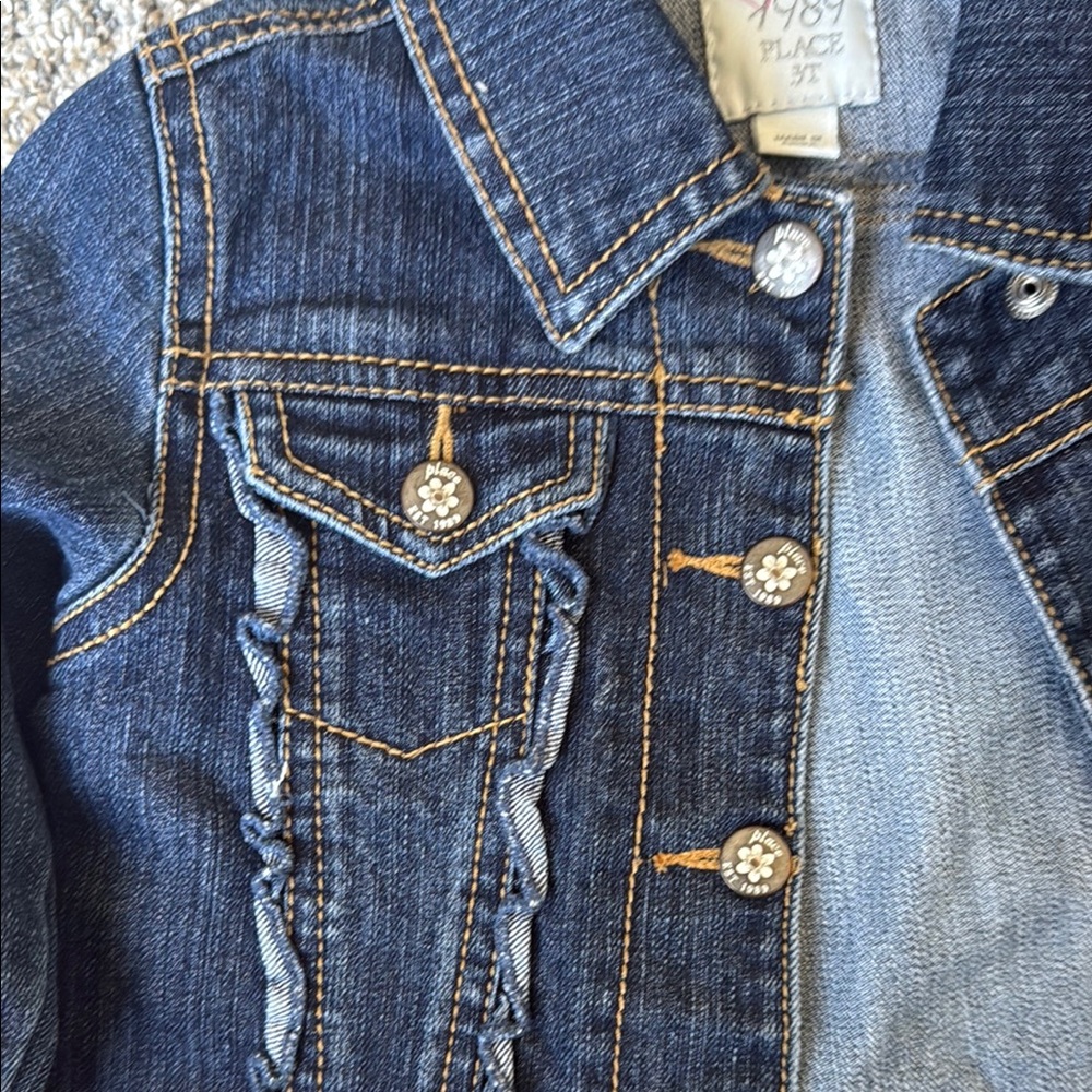 Kids Denim Jacket - Picture 3 of 4